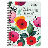 2027 Dagboek - Dagbeplanner - Wees Stil en Weet - Ringbind