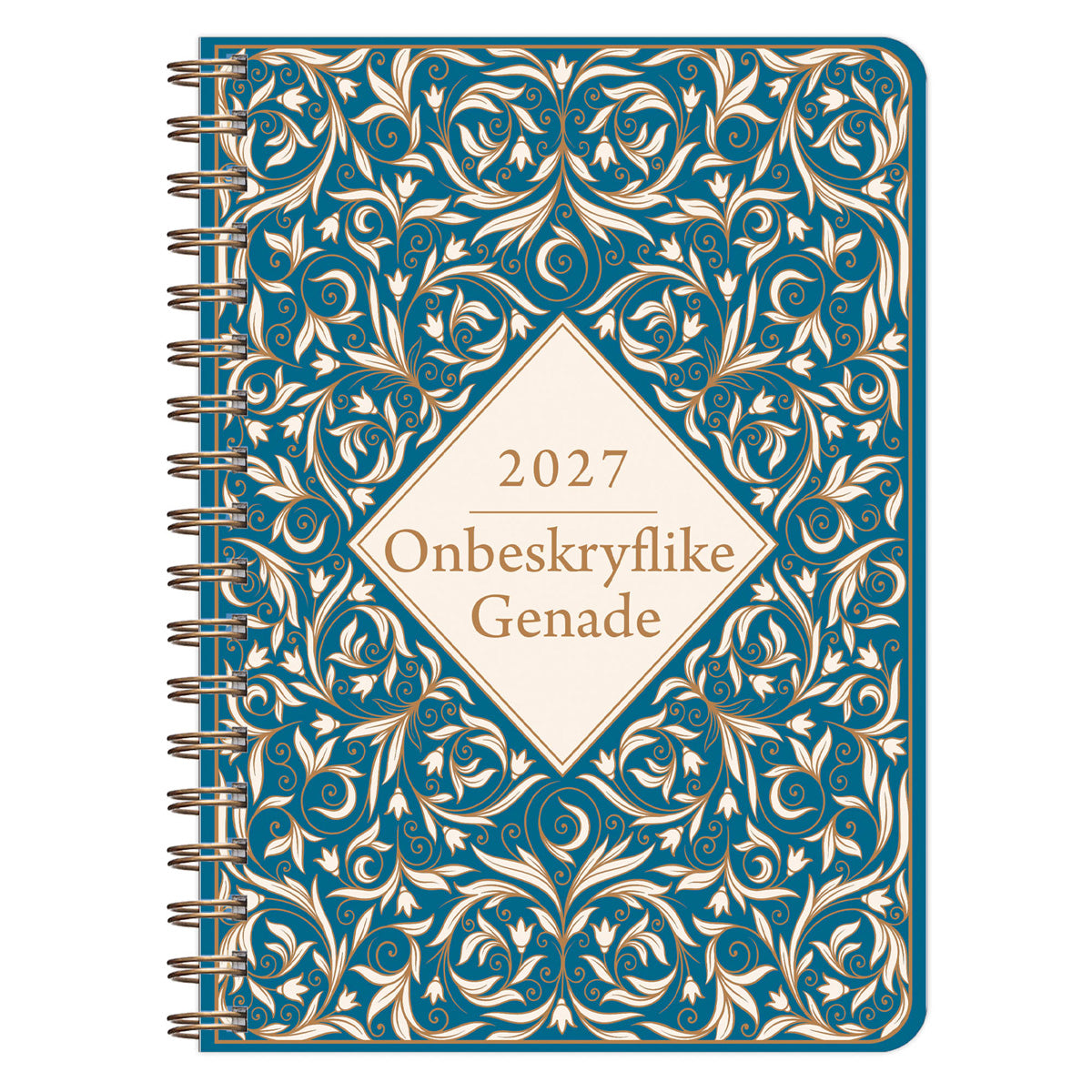 2027 Dagboek - Dagbeplanner - Onbeskryflike Genade - Ringbind
