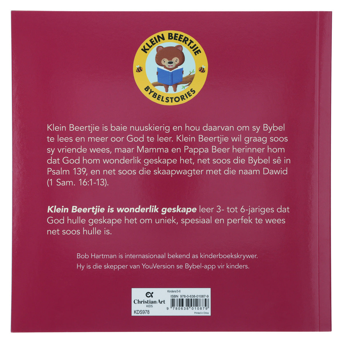 Klein Beertjie Is Wonderlik Geskape (Sagteband)