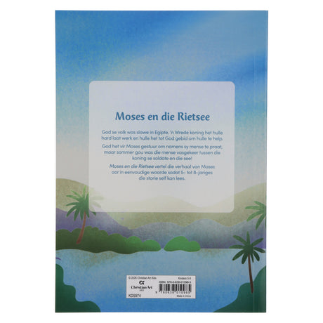 Moses en die Rietsee: Die Wrede Koning en die Moelike Opdrag - Eerste Lesers SB