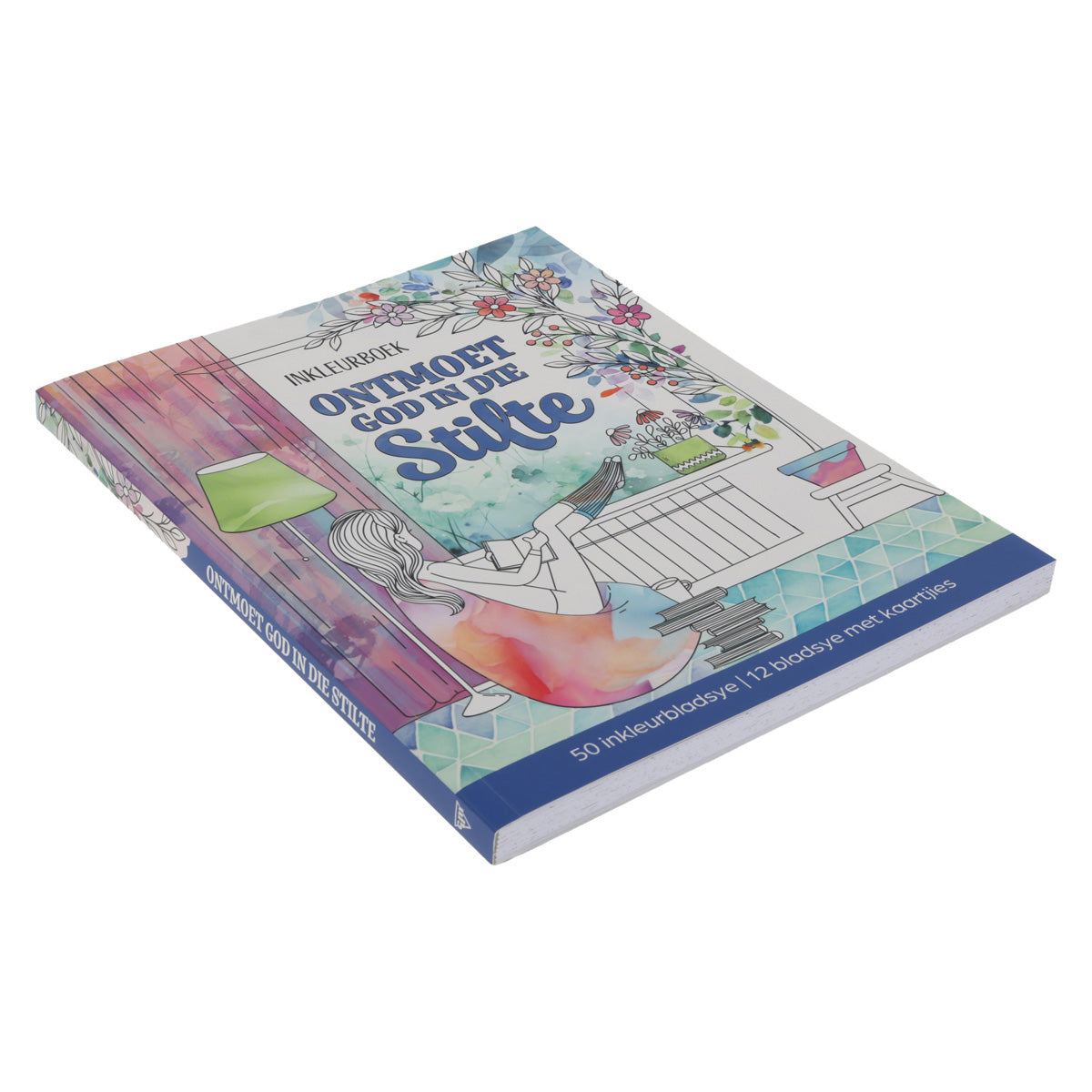 Ontmoet God in die Stilte Inkleurboek vir Volwassenes (Sagteband)