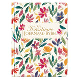 NLV My Kreatiewe Joernaal-Bybel, Hardeband Kunsleer, Kleurvolle Blomme