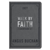 2027 Angus Buchan Diary - Daily Planner - Walk by Faith - Faux Leather with Zip