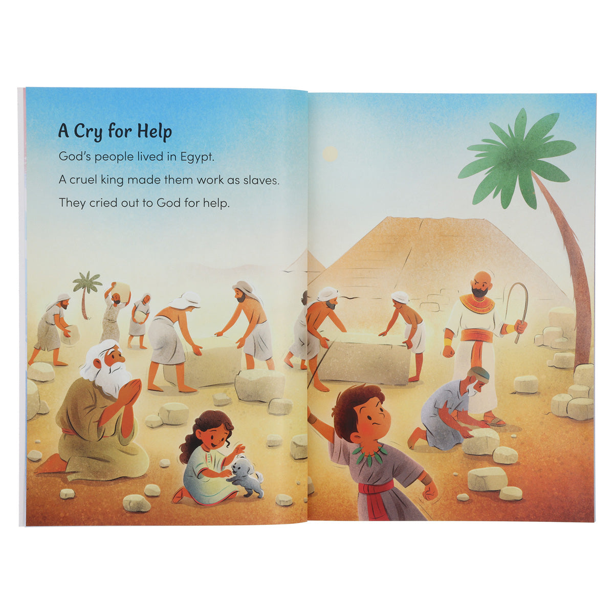 Moses and the Red Sea: The Cruel King and the Tough Task - First Readers PB