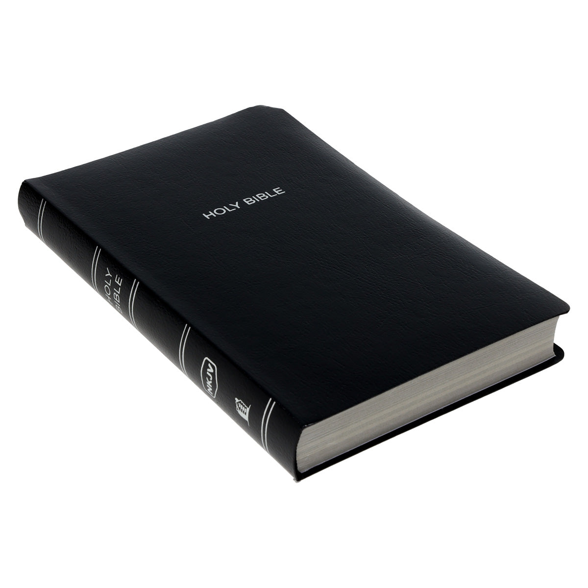NKJV Black Imitation Leather Gift & Award Bible Red Letter Comfort Print