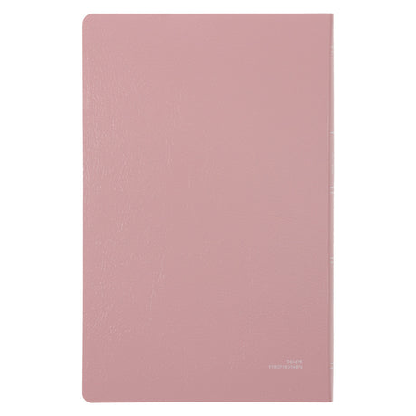 NKJV Pink Imitation Leather Gift & Award Bible Red Letter Comfort Print