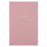 NKJV Pink Imitation Leather Gift & Award Bible Red Letter Comfort Print