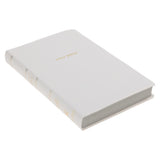 NKJV White Flexcover Imitation Leather Gift & Award Bible Red Letter Comfort Print