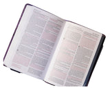 NKJV Deluxe Gift Bible Red Letter Blue (Comfort Print)(Imitation Leather)