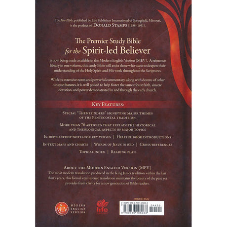 MEV Fire Bible (Hardcover)