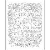The Power Of A Praying Girl Coloring Book (Paperback)