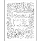 The Power Of A Praying Girl Coloring Book (Paperback)