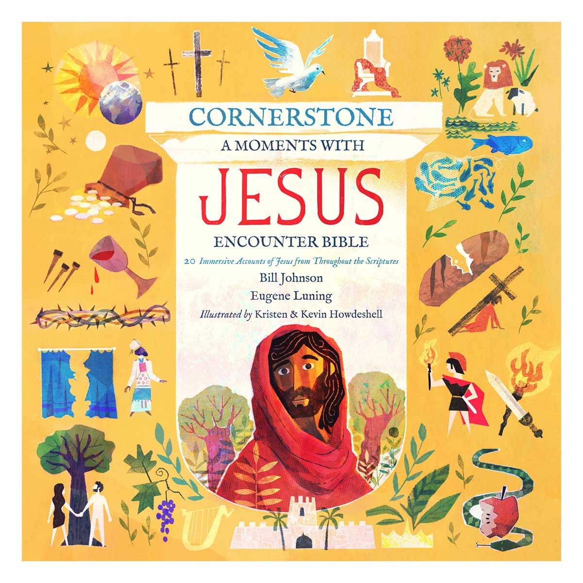 Moments with Jesus: Cornerstones (Hardcover)