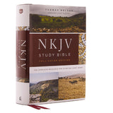 NKJV Study Bible Red Letter Complete Full Color (Comfort Print)(Hardcover)