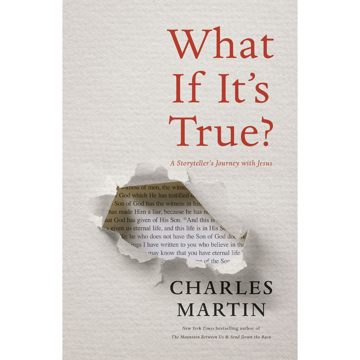 What If It's True?: A Storyteller's Journey With Jesus (Paperback)