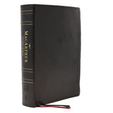 NKJV MacArthur Study Bible 2nd Edition Black (Comfort Print)(Imitation Leather)