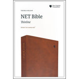 NET Bible Thinline Brown (Comfort Print)(Imitation Leather)