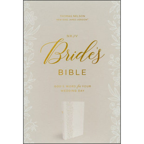 NKJV Bride's Bible Red Letter Edition White (Comfort Print)(Imitation Leather)