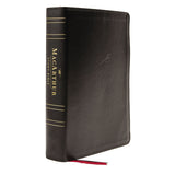 NASB MacArthur Study Bible 2nd Edition Black (Comfort Print)(Imitation Leather)
