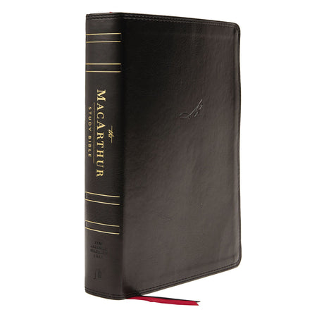 NASB MacArthur Study Bible 2nd Edition Black (Comfort Print)(Imitation Leather)