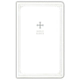 NRSV Catholic Gift Edition White (Comfort Print)(Imitation Leather)