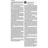 KJV Everyday Bible Red Letter Black Comfort Print (Imitation Leather)