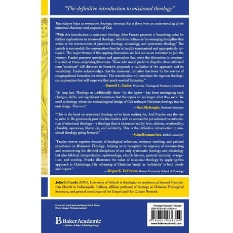 Missional Theology: An Introduction (Paperback)