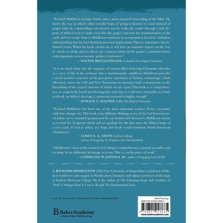A New Heaven And A New Earth: Reclaiming Biblical Eschatology (Paperback)