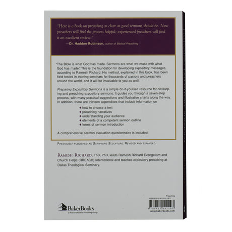 Preparing Expository Sermons (Paperback)