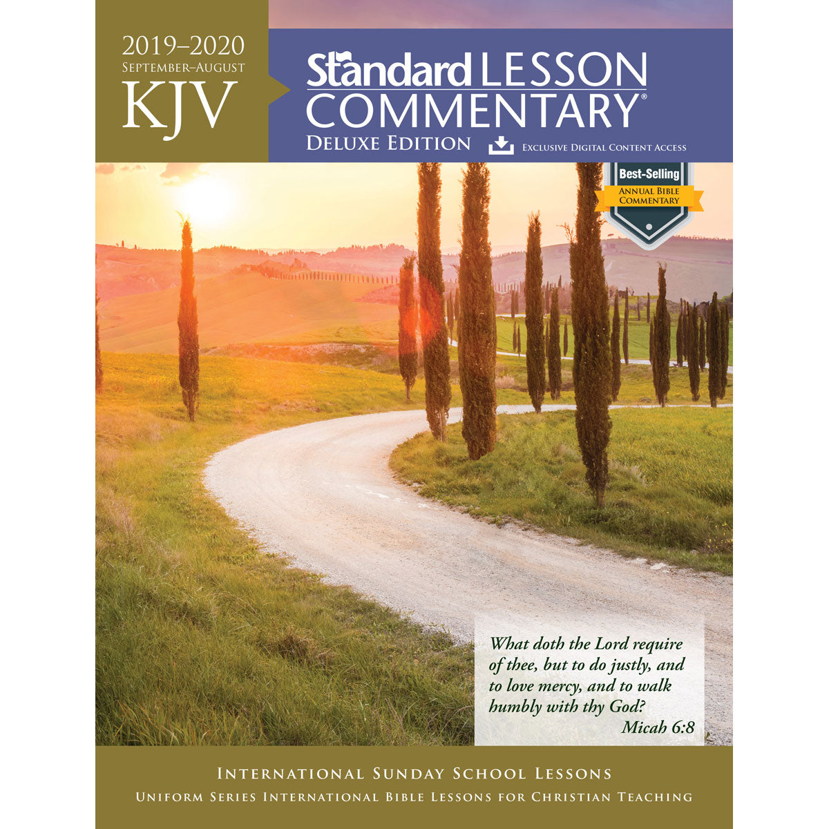KJV Standard Lesson Commentary Deluxe Edition 2019-2020 (Paperback)