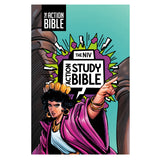 NIV Aqua Imitation Leather Action Study Bible