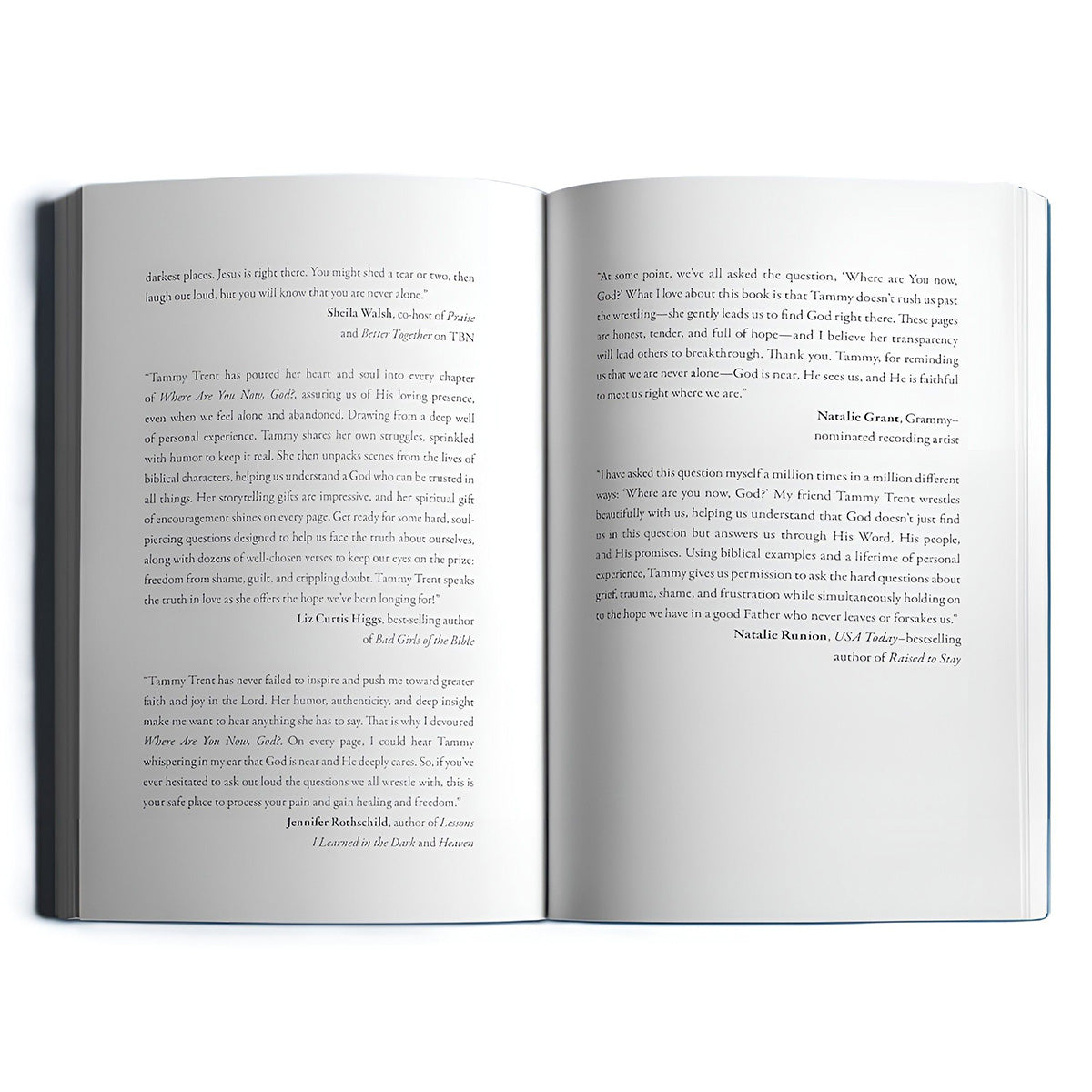 Where Are You Now, God?: Discovering the Unshakable Truth That You’re Never Alone PB