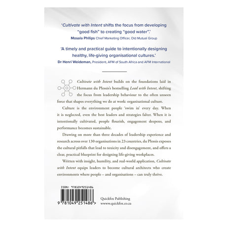 Cultivate with Intent: A Blueprint for Leaders (Paperback)