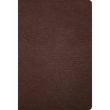 KJV Thinline Bible Large Print Brown (Handcrafted Collection)(Genuine Leather)