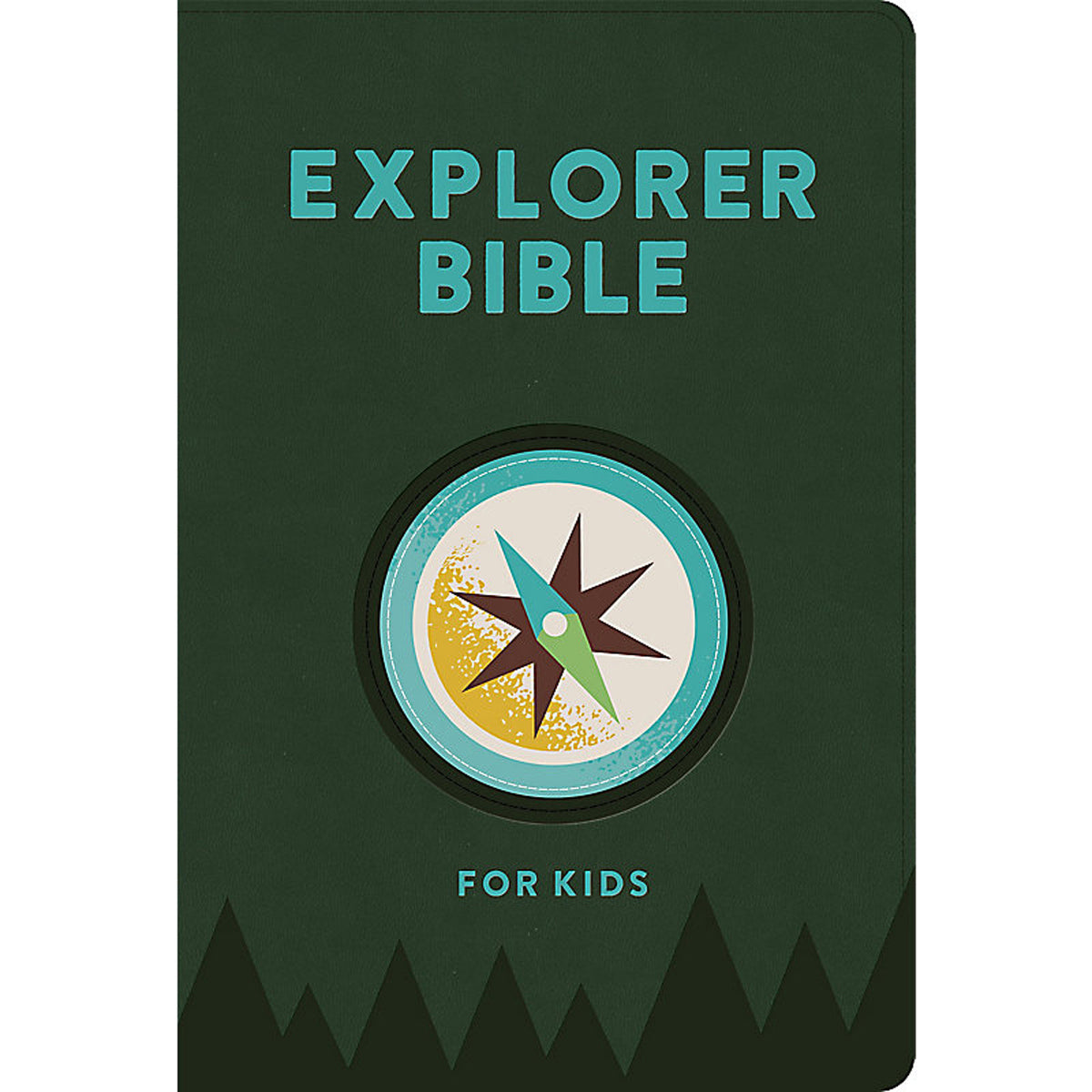 CSB Explorer Bible For Kids Index Olive Compass (Imitation Leather)
