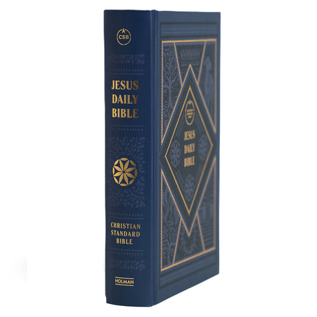 CSB Jesus Daily Bible, Hardcover