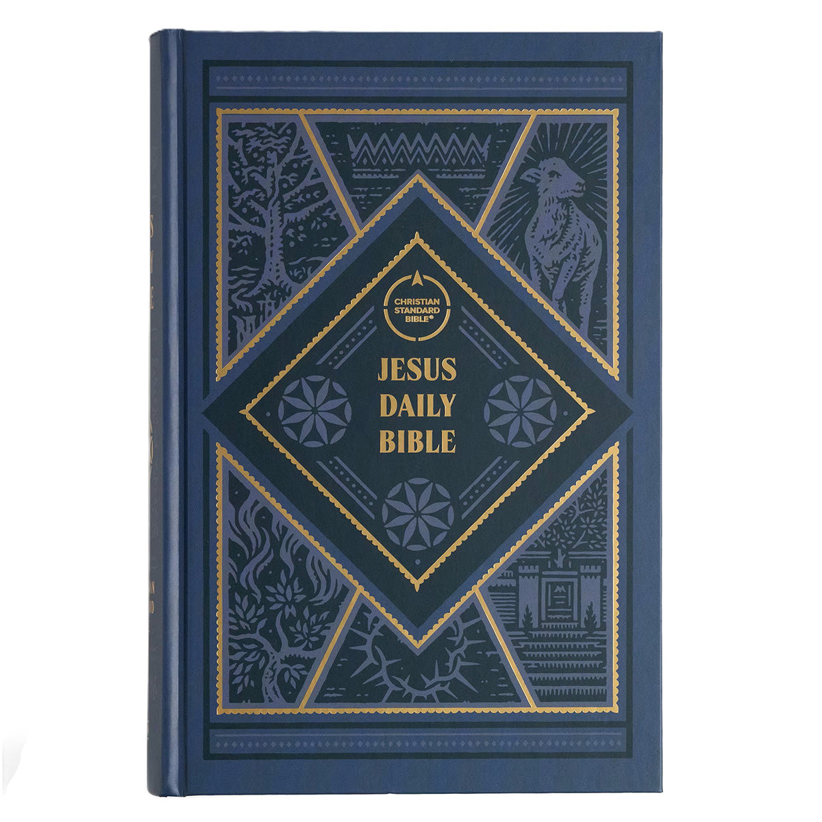 CSB Jesus Daily Bible, Hardcover