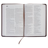 CSB Thinline Bible Value Edition Brown (Imitation Leather)