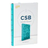 CSB Thinline Bible Value Edition Teal (Imitation Leather)