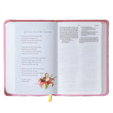 CSB Great and Small Bible, Red Letter, Imitation Leather, Pink