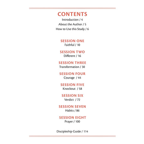 Daniel: Faithful in the Fire Men's Bible Study Book (Paperback)