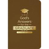God's Answers For The Graduate Class Of 2021 NKJV Brown (God's Answers)(Imitation Leather)