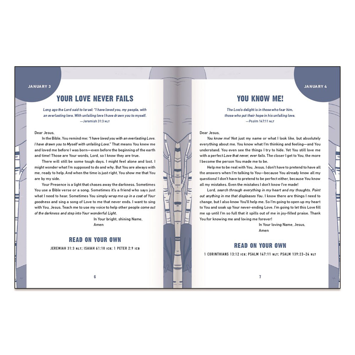 Jesus Listens: 365 Prayers For Kids (Hardcover)