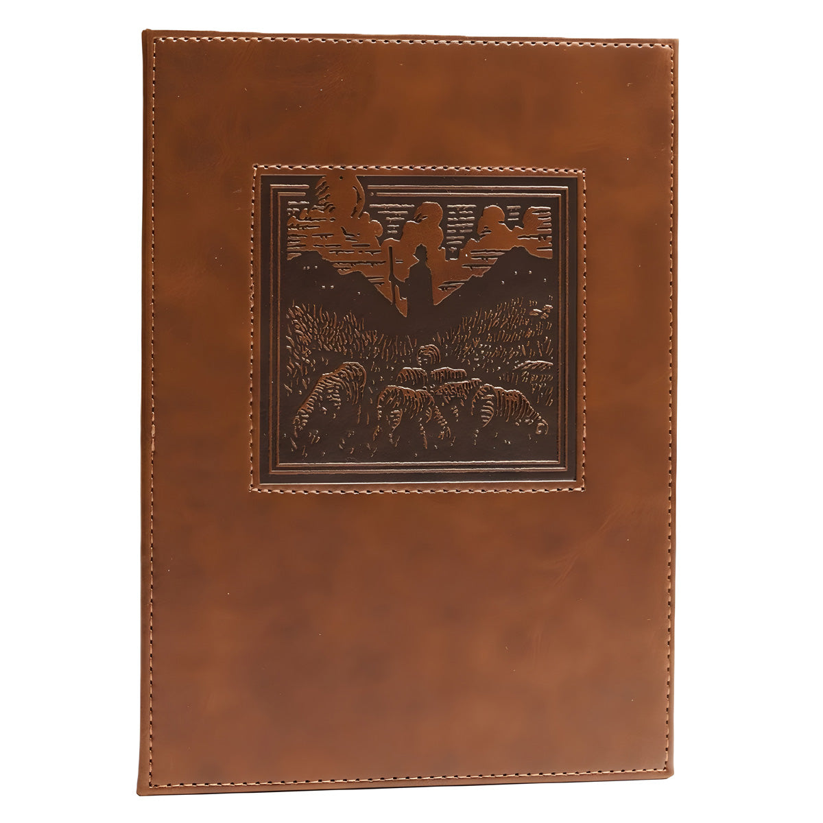 NKJV New Testament Bible, Tracing Edition, Comfort Giant Print, Hardcover, Brown