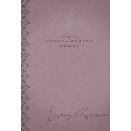 One Year Love Language: Minute Devotional (Imitation Leather)