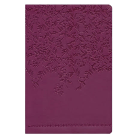 NKJV Purple Imitation Leather Women of Faith Devotional Bible