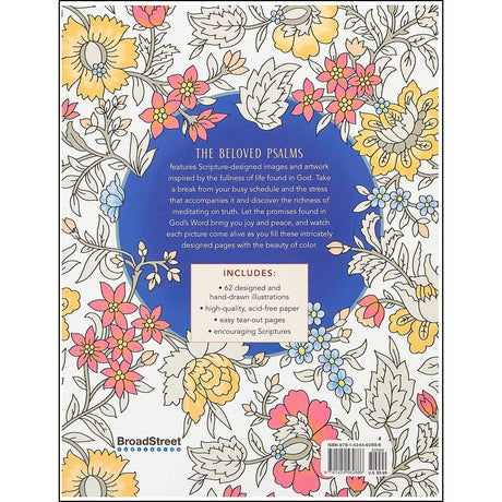 The Beloved Psalms Coloring Book (Paperback)
