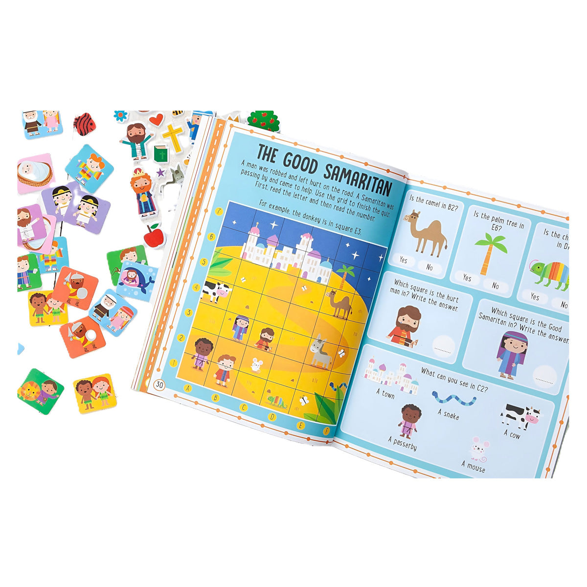 My Bible Stories Activity Book Pink (Paperback)