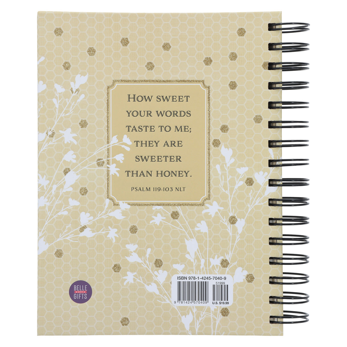 Sweeter than Honey: 52-Week Devotional Journal for Women (Spiral-Bound)