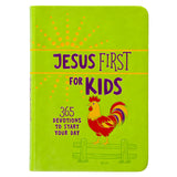Jesus First for Kids: 365 Devotions to Start Your Day (Imitation Leather)